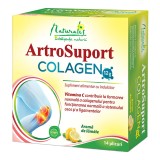 Cumpara ieftin ArtroSuport colagen lamaie, 14 plicuri, Naturalis