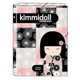 Mapa cu elastic cu 3 buzunare Yoshimi by Kimmidoll, Jad