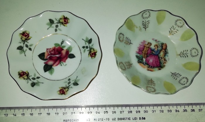 LOT 2 FARFURIOARE VINTAGE DIN PORTELAN -FOREIGN / CZECHOSLOVAKIA