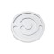 Suport 20 capsule Nespresso, montabil pe perete/usa, acryl, 24 cm, alb