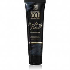 Dripping Gold Pre-Party Polish exfoliant pentru corp 150 ml