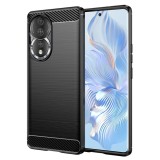 Husa Honor 80 Asteroid GSM Carbon Silicone, negru