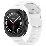 Curea Techsuit W055 pentru Samsung Galaxy Watch Ultra, Alba