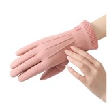 Cumpara ieftin Manusi elegante catifelate