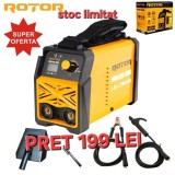 Aparat de sudura LCD Color ROTOR MMA200-MIN, 200 A