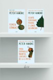 Pachet de autor Peter Handke ( Femeia st&acirc;ngace, Scurtă scrisoare pentru o lungă despărțire, Frica portarului &icirc;naintea loviturii de la 11 metri), ART