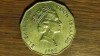 Insulele Cook - moneda exotica rara - 5 dolari / dollars 1988 - Elisabeta II - dodecagonala, superba ! Greu de gasit ! ⌀ 31.5mm, Australia si Oceania