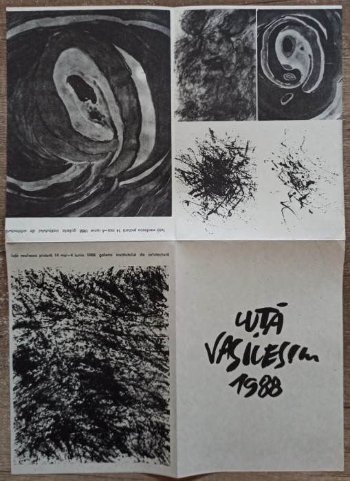 Expozitie Luta Vasilescu 1988