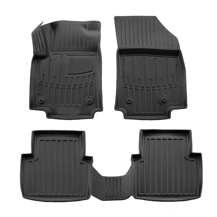 Set Covorase Auto Cauciuc dedicate Opel Crossland X (2017-2024)