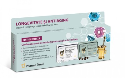 BIO-ACTIVE Q10 GOLD 100MG 30CPS + BIO-SELENIU 30CPR foto
