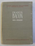 NOUL ORGANON de FRANCISC BACON 1957