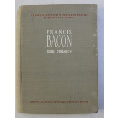 NOUL ORGANON de FRANCISC BACON 1957