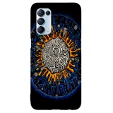 Husa compatibila cu Oppo A5 (2020) model Physcadelic ball, Silicon, TPU, Viceversa, Transparent, Carcasa
