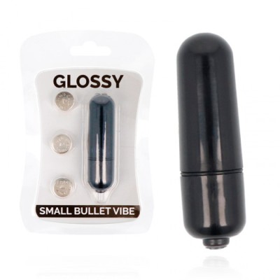 GLOSSY - SMALL BULLET VIBE BLACK foto