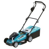 Cumpara ieftin Masina gazon pe acumulator Brushless,Dedra DED7198, latime lucru 33 cm, volum cos 30 L, doar corpul