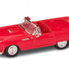 Ford Thunderbird decapotabil rosu 1955, 1:43 Lucky Diecast