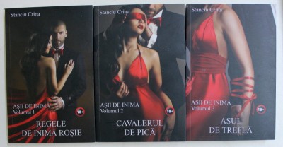 ASII DE INIMA , VOLUMELE I - III de CRISTINA STANCIU , 2020 foto