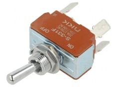 Comutator Basculant DPST ON-OFF 15A 125VAC foto