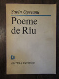 POEME DE RAU-SABIN OPREANU , 1987( DEDICATIE , AUTOGRAF )