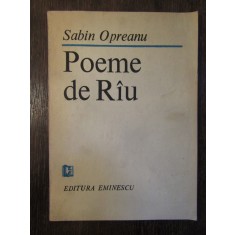 POEME DE RAU-SABIN OPREANU , 1987( DEDICATIE , AUTOGRAF )