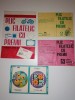 LOT 4 PLIC FILATELIC ANII 80, Lemn, Oval