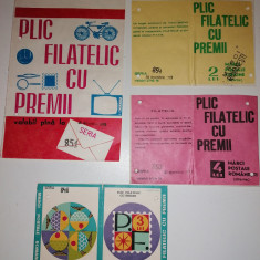 LOT 4 PLIC FILATELIC ANII 80