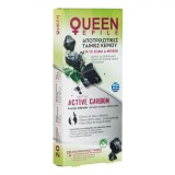 Set Benzi Depilatoare Corp și Bikini, Queen Epile, 20 Bucăți, Carbune Activ, 4 șervețele Ulei Calmante