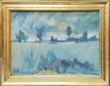 Gheorghe Bucataru (1938 - 2000) - Peisaj din Delta