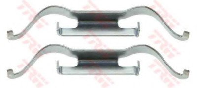 Set accesorii, placute frana FORD GALAXY (WGR) (1995 - 2006) TRW PFK457 foto