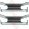 Set accesorii, placute frana FORD GALAXY (WGR) (1995 - 2006) TRW PFK457