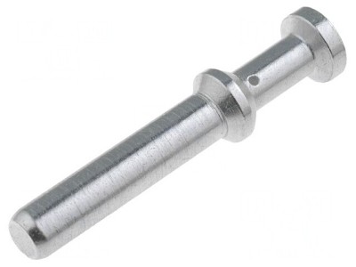 Pin tată cupru argintat 2,5mm2 crimpat 40A foto