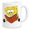 Cana alba personalizata sponge bob, INOVATIX&reg;. 330ml