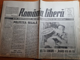 Romania libera 22 iulie 1992-articol despre delta dunarii