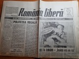 romania libera 22 iulie 1992-articol despre delta dunarii