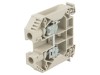 WEIDM&Uuml;LLER Conector șine 16mm&sup2; 2 borne TS35 Bej WDU 16/ZA