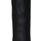 Vibrator clasic negru, usor nervurat si curbat Rouge &amp; Noir (19 cm)