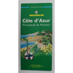COTE D &#039;AZUR - PRINCIPAUTE DE MONACO , GUIDE MICHELIN , 1995