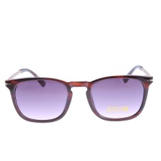 Ochelari de soare maro cu lentile mov