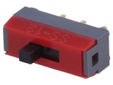 Comutator Glisant Vertical ON-ON 2 Poz SPDT 0,01A/28VDC