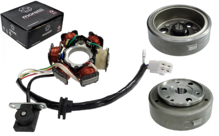 Set aprindere complecta, atv 110, stator 6 bobine cu rotor Cod Produs: MX_NEW ISKATAV11104TJOY000