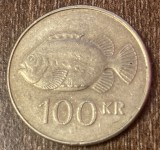 C50 - Moneda foarte veche - Islanda - 100 coroane / kronur - 2004
