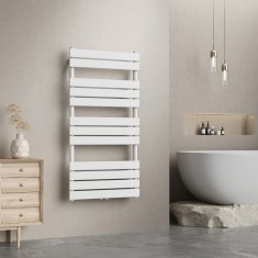 Handtuchheizk&amp;ouml;rper Voss Wei&amp;szlig; 120x60cm Lamellen [neu.haus] HausGarden Leisure foto