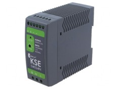 Alimentator pulsatoriu pentru şină DIN 40,8W 24VDC 1,7A IP20 - Alimentator pulsatoriu 24VDC 1,7A