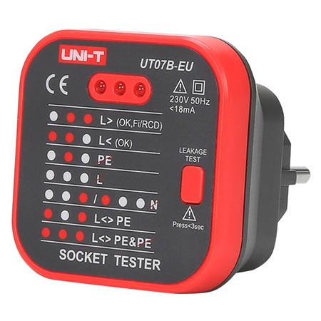 MULTIMETRU DIGITAL TESTER RETEA UT07B UNI-T