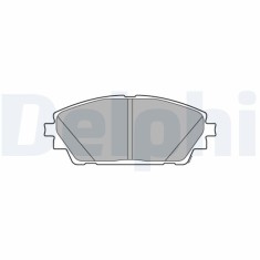 DELPHI LP3632 set placute frana,frana disc foto