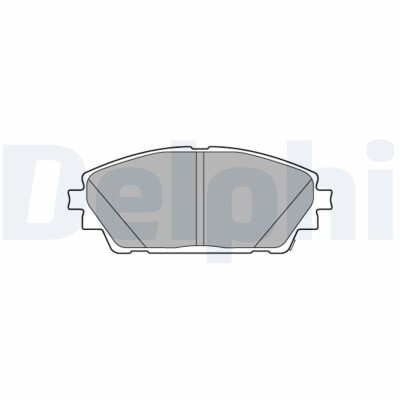 DELPHI LP3632 set placute frana,frana disc foto