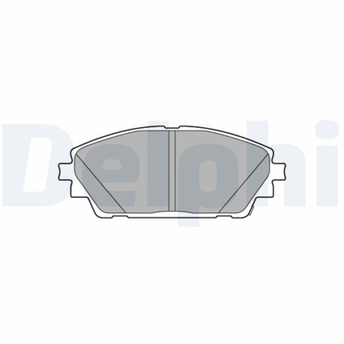 DELPHI LP3632 set placute frana,frana disc