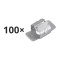 Set 100 cleme Citroen C2, C3, C3 Picasso, C4 Picasso, C5, C6, Evasion, Jumpy, Xsara; Peugeot 1007, 2008, 206, 207, 208, 407, 607, 806, Expert, sub sc