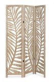 Paravan decorativ lemn natur Fern 120 cm x 6 cm x 170 h