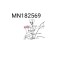 Rezervor spalator parbriz MITSUBISHI L200, 12.2005-04.2010, fara senzor nivel lichid, fara pompa spalator parbriz, cu sistem spalare faruri, fara Gat